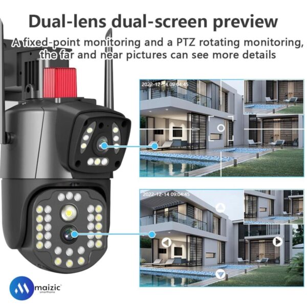 Experience Next-Level Surveillance with CP Traders’ Dual-Lens Security Camera – Available Now at cameravale.com