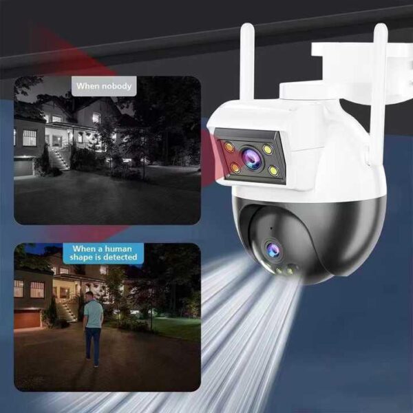 AI Smart Outdoor Security Camera with Auto Light & Human Detection – Now at CP Traders & cameravale.com